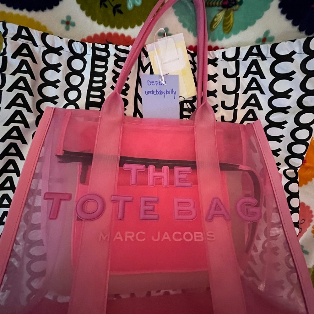 Marc Jacobs Pink Tote Bag - Picture 6 of 10